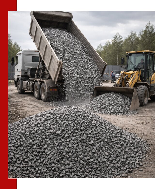 Доставка и продажа щебня гранитного в Сальске