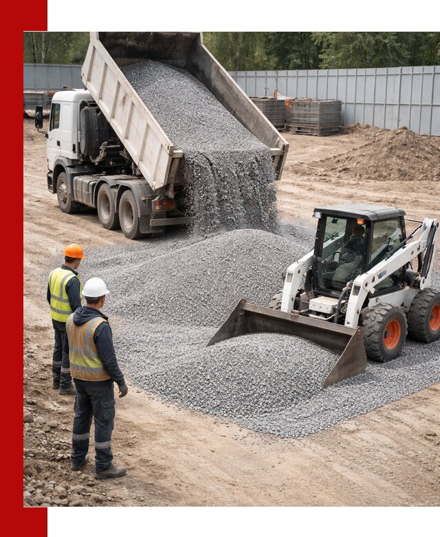 Доставка и продажа гранитного щебня фракции 0-5 в Сальске