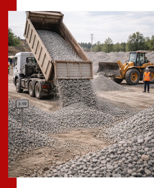 Гранитный щебень фракции 3–10: доставка и продажа в Сальске