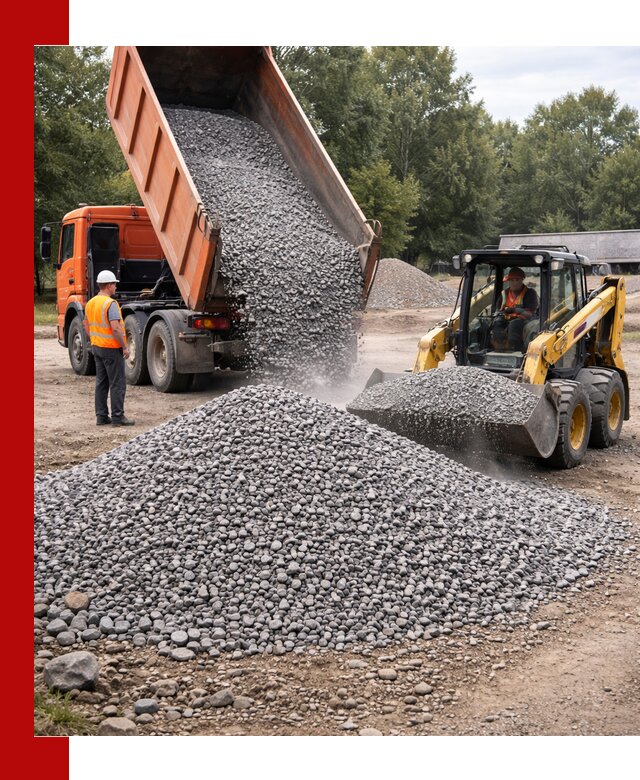 Купить гранитный щебень фракции 5–10 в Сальске с доставкой
