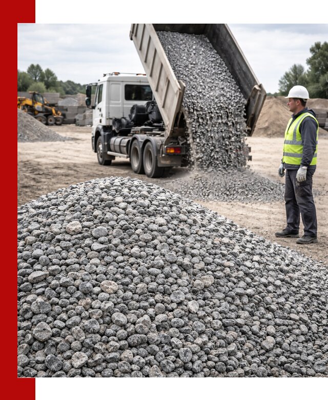 Доставка и продажа гранитного щебня фракции 5-20 в Сальске