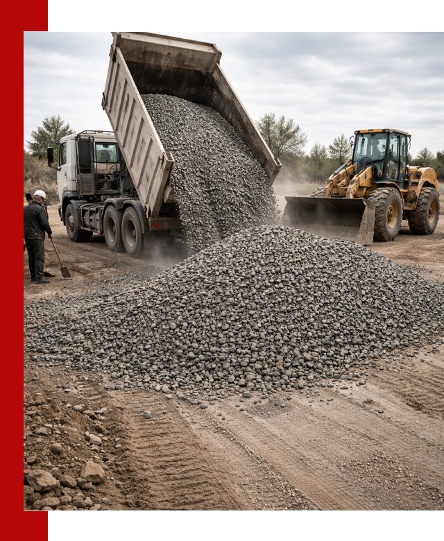 Гранитный щебень фракция 10-20 с доставкой в Сальске