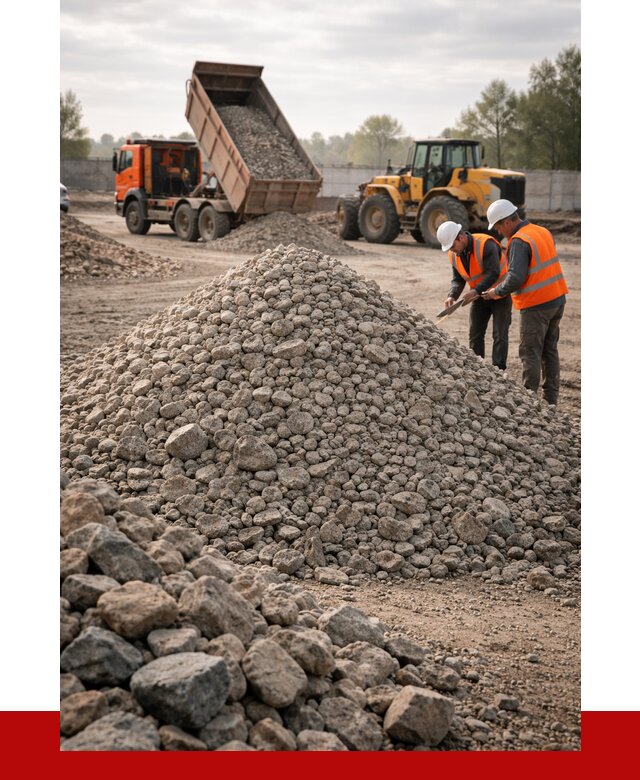 Гранитный щебень фракция 40-70 в Сальске от 2542 руб ПРОНЕРУДСлс