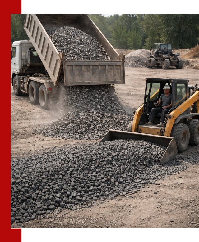 Гранитный щебень фракция 40-70 с доставкой в Сальске