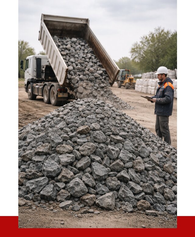 Гранитный щебень фракция 100-200 в Сальске от 4271 р. ПРОНЕРУДСлс