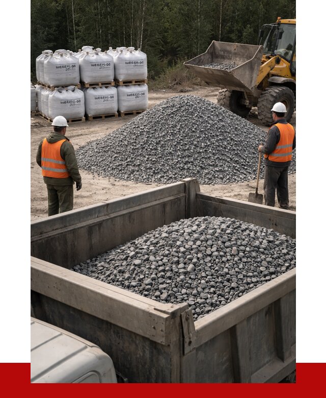 Щебень габбро диабаз 20-40 в Сальске от 3457 руб. | ПРОНЕРУДСлс