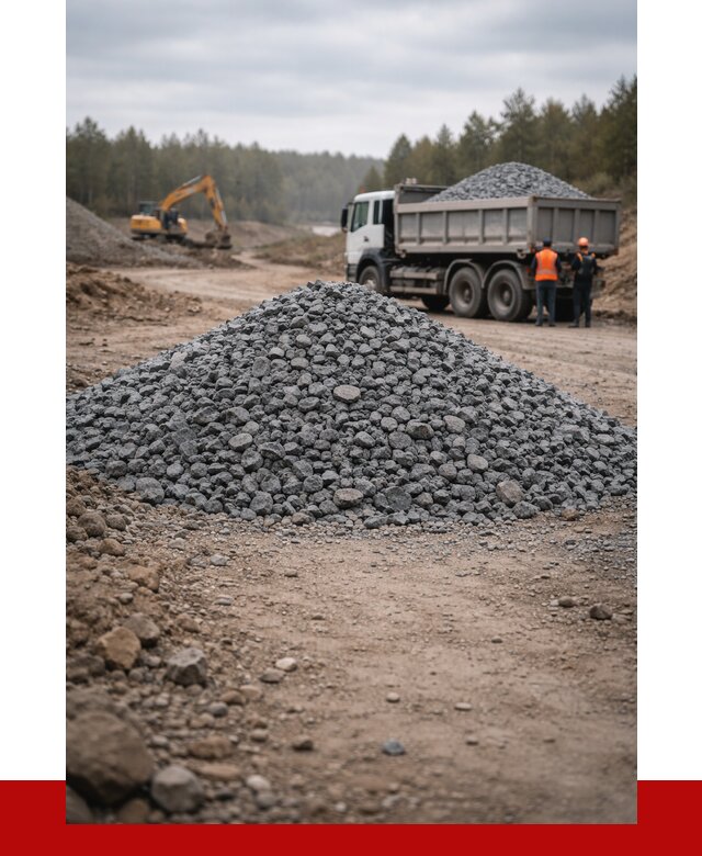 Щебень габбро диабаз фракция 40-70 в Сальске от 2237 р-ПРОНЕРУДСлс