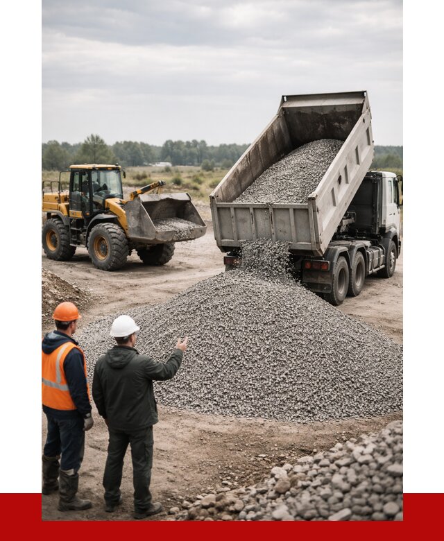 гравийный щебень фракция 3-10 в Сальске от 3254 р. ПРОНЕРУДСлс