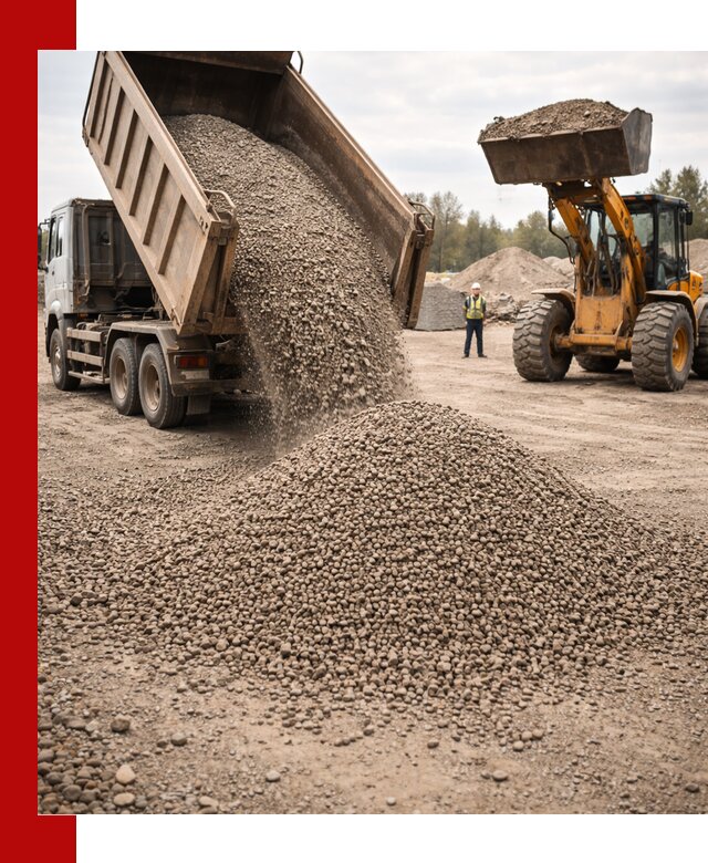 Гравийный щебень фракция 3–10 с доставкой в Сальске