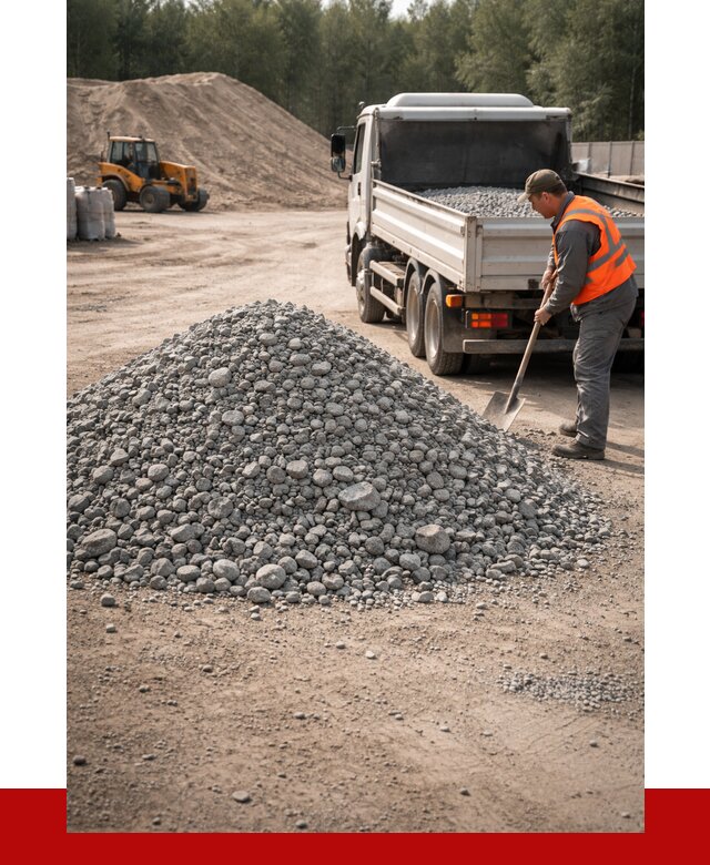 Гравийный щебень фракция 5-10 в Сальске от 2237 р. | ПРОНЕРУДСлс