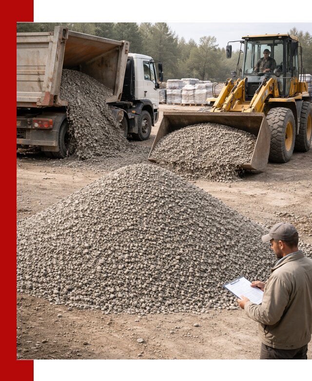 Гравийный щебень фракция 5–10 с доставкой в Сальске