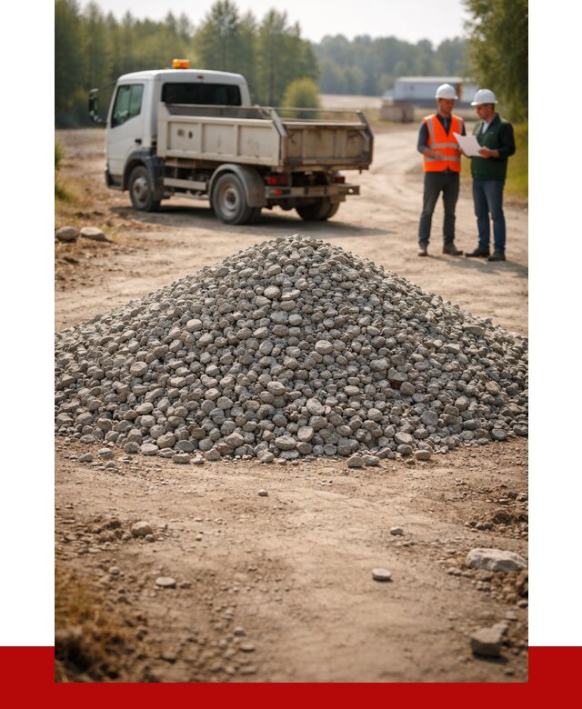 Гравийный щебень фракция 20-40 в Сальске от 1220 р. | ПРОНЕРУДСлс