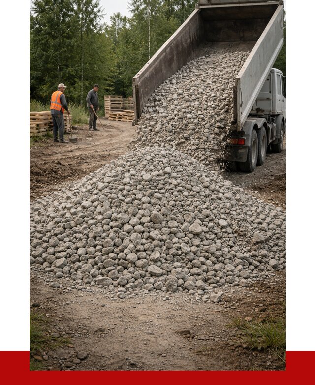 гравийный щебень фракция 70-120 в Сальске от 2491 р. ПРОНЕРУДСлс