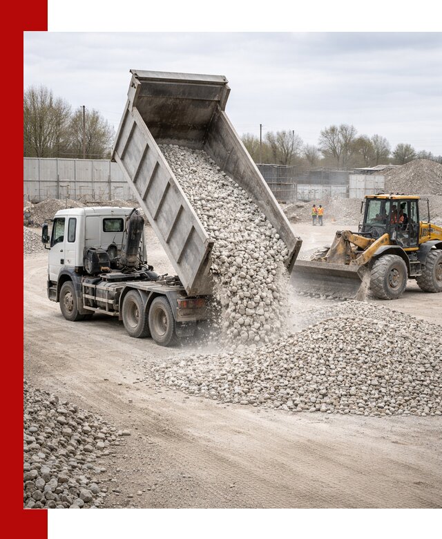 Доставка и продажа известнякового щебня в Сальске