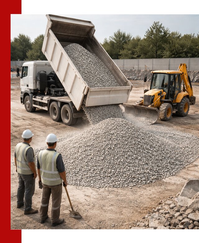 Купить известняковый щебень фракции 5–10 мм с доставкой в Сальске