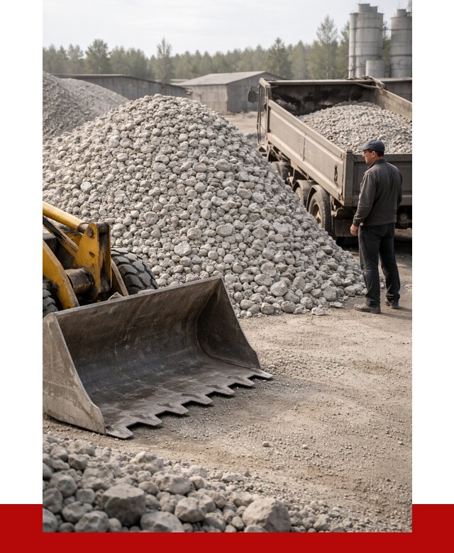 Известняковый щебень фракция 40-70 в Сальске от 4271 р. | ПРОНЕРУДСлс