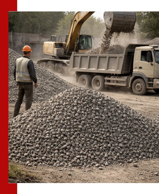 Шлаковый щебень фракция 5-20 с доставкой в Сальске