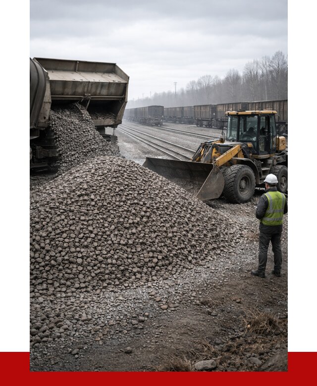 Купить железнодорожный щебень в Сальске от 2847 р. | ПРОНЕРУДСлс