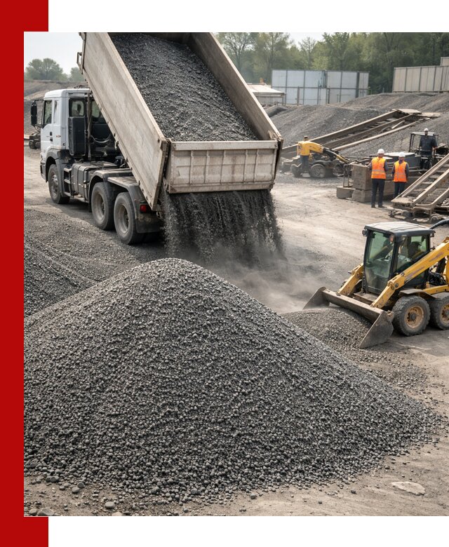 Вторичный щебень фракция 0–5 с доставкой в Сальске
