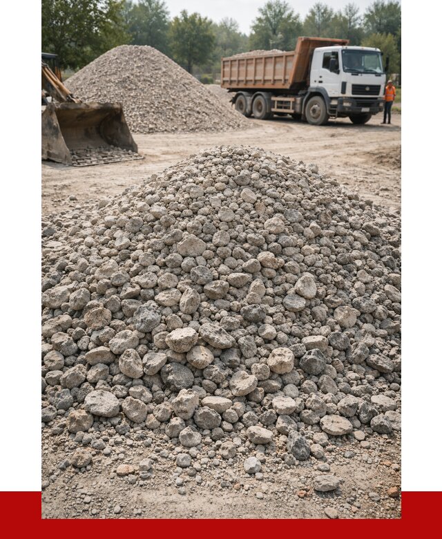 Вторичный щебень фракция 20-40 в Сальске от 2237 р ПРОНЕРУДСлс