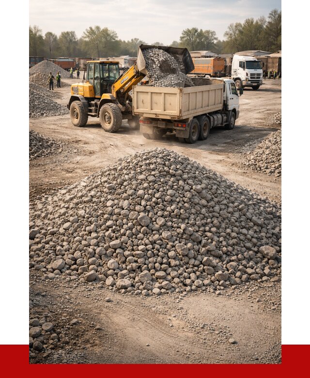 Вторичный щебень фракция 40-70 в Сальске от 1769 р, ПРОНЕРУДСлс