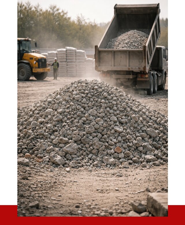 Вторичный щебень фракция 70-150 в Сальске от 1424 р. | ПРОНЕРУДСлс