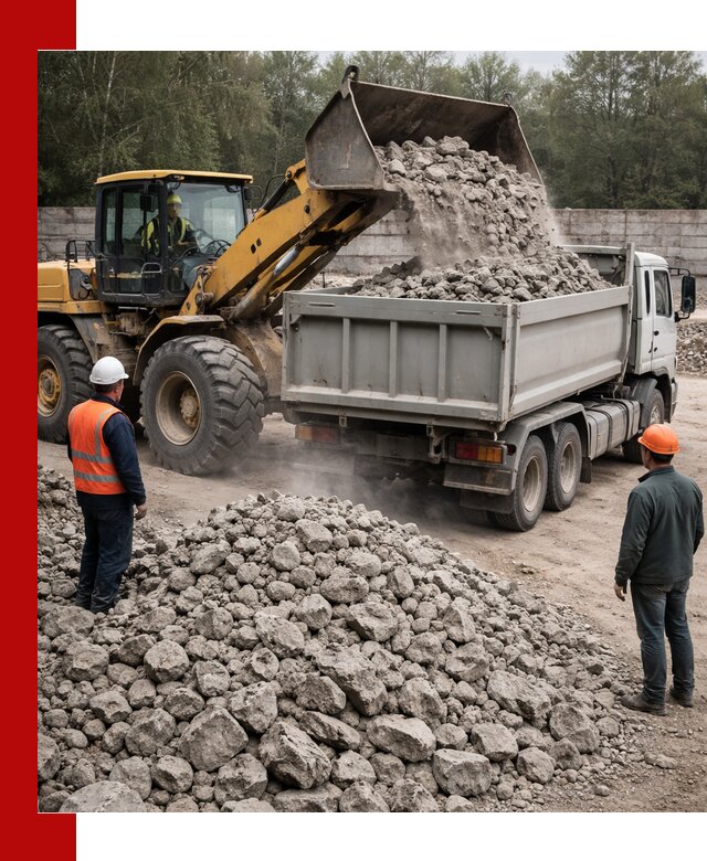 Вторичный щебень фракция 70–150 в Сальске с доставкой