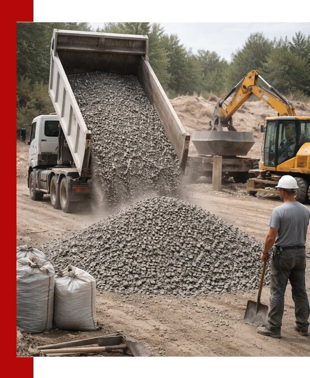 Доставка и продажа бетонного щебня в Сальске