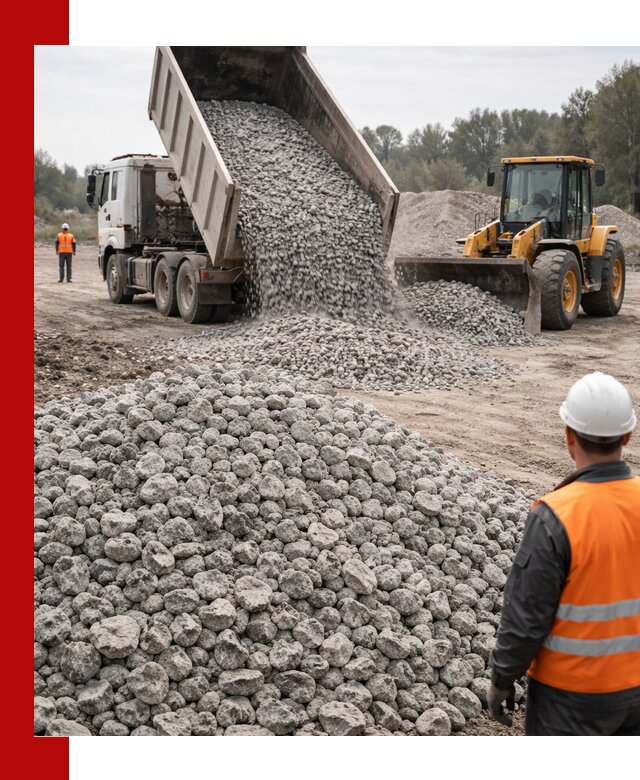 Доставка бетонного щебня фракции 20-40 в Сальске