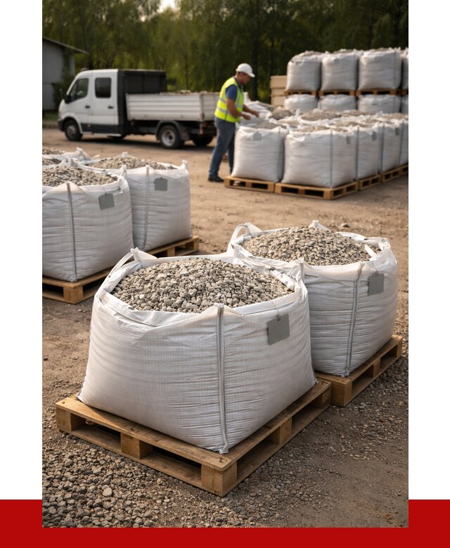 Щебень в мешках с доставкой в Сальске от 4271 р. | ПРОНЕРУДСлс