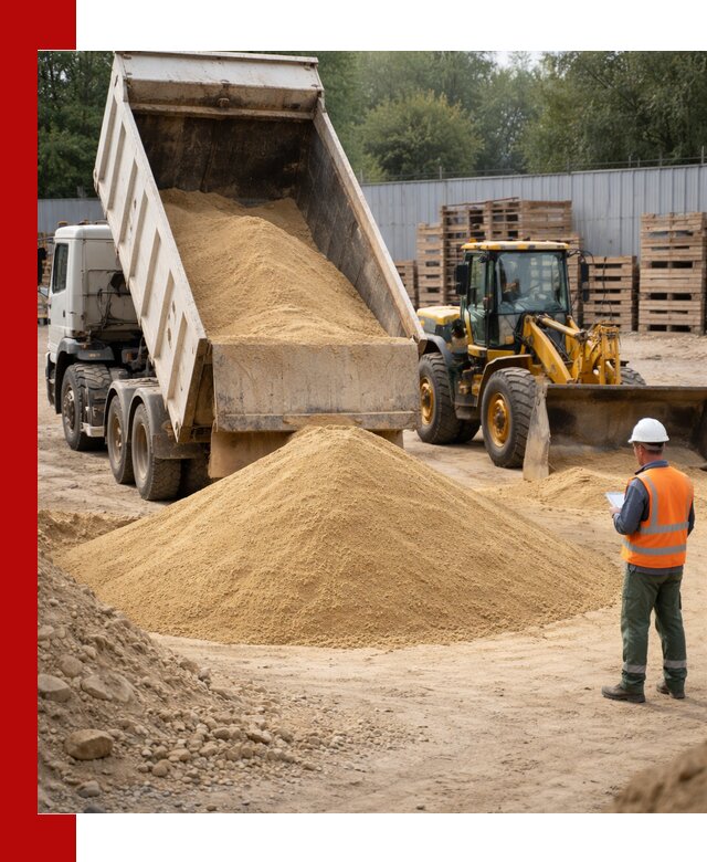 Доставка карьерного мелкозернистого песка в Сальске