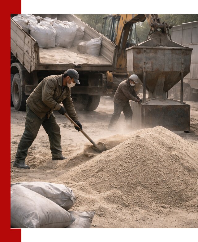 Кварцевый песок для пескоструя в Сальске — доставка и качество