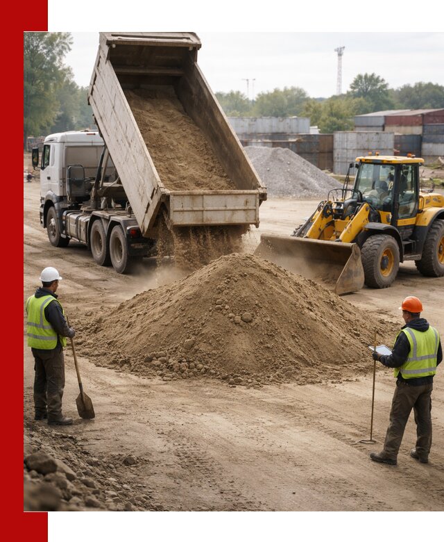 Доставка и продажа пескогрунта оптом и в розницу в Сальске