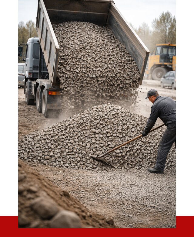 Гравий фракция 20-40 в Сальске от 2542 р. доставка | ПРОНЕРУДСлс