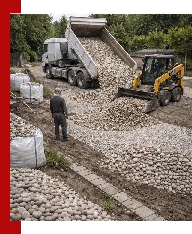 Доставка морской гальки оптом и в розницу в Сальске