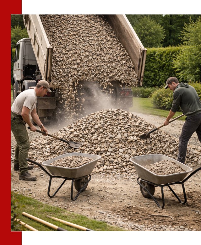 Доставка и продажа декоративной гальки в Сальске