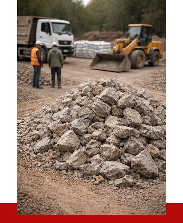 Купить бутовый камень с доставкой в Сальске от 2339 р. | ПРОНЕРУДСлс