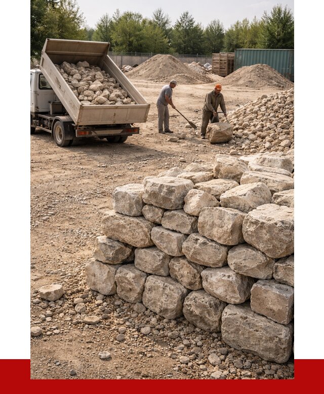 Бутовый камень известняковый в Сальске от 4271 р. | ПРОНЕРУДСлс