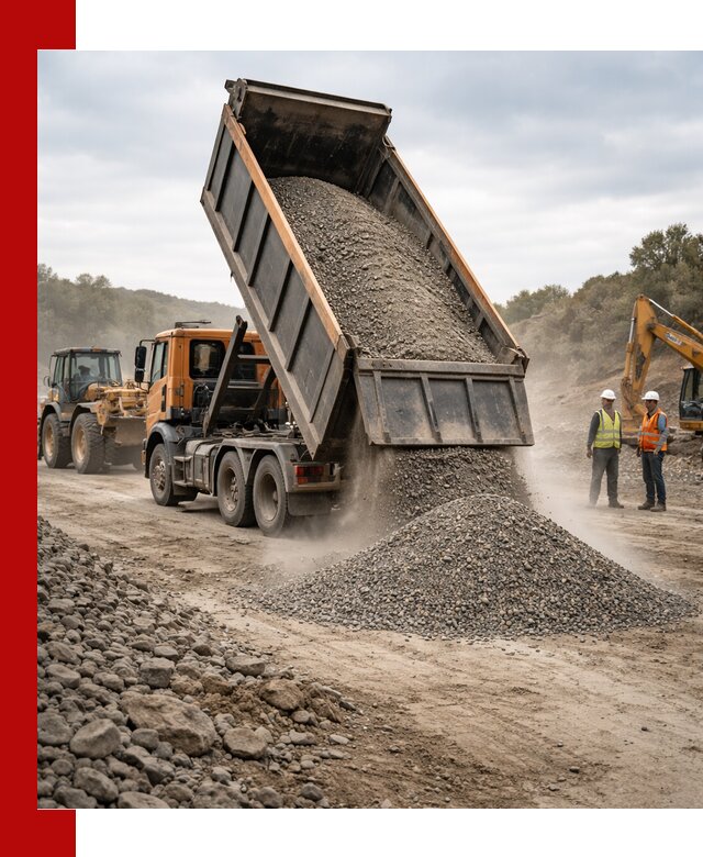 Щебёночно-песчаная смесь ЩПС С1 с доставкой в Сальске