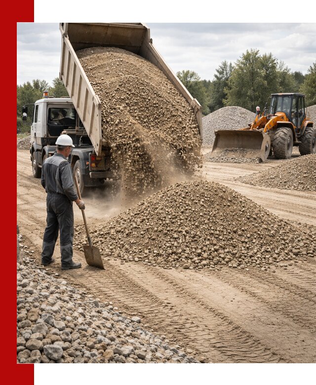 Доставка щпс С3 в Сальске самосвалами и бортовыми грузовиками