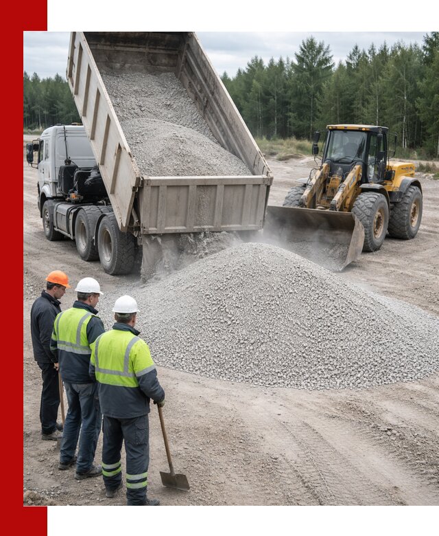 Известняковый отсев 0-5 доставка в Сальске быстро и выгодно