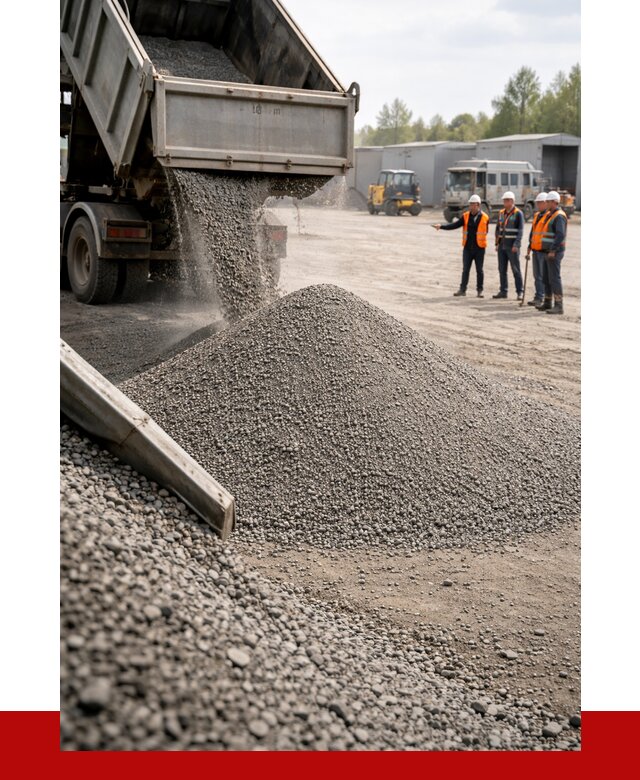 Гравийный отсев 0-5 в Сальске от 1220 р. с доставкой | ПРОНЕРУДСлс