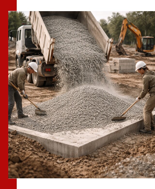 Доставка и продажа отсева для бетона в Сальске