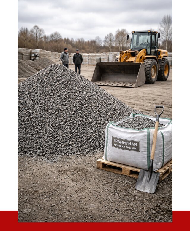 Купить гранитную крошку в Сальске от 4881 р. с доставкой | ПРОНЕРУДСлс