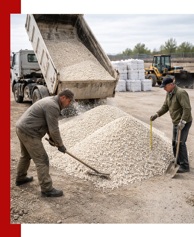 Мраморная крошка с доставкой и разгрузкой в Сальске