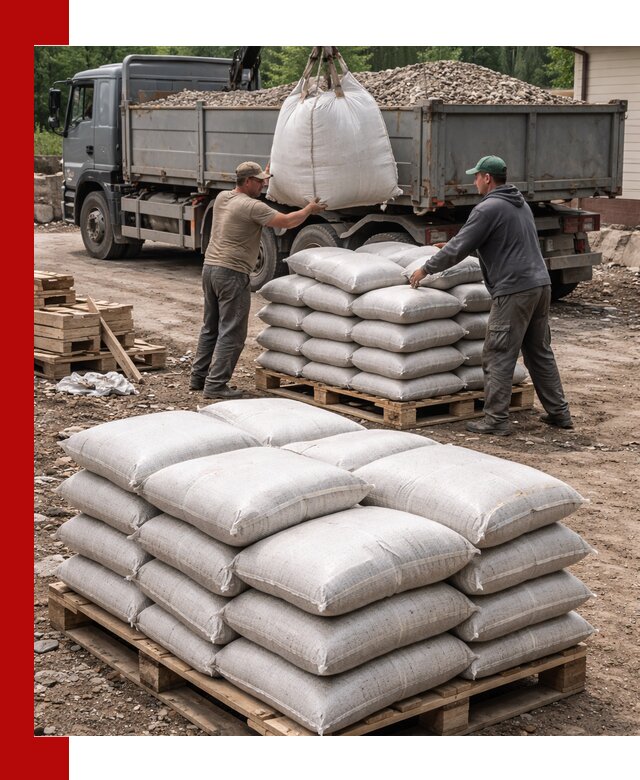 Керамзит в мешках с доставкой в Сальске от компании-поставщика