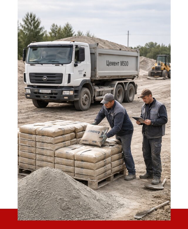 Купить цемент м500 с доставкой в Сальске от 5287 р. | ПРОНЕРУДСлс