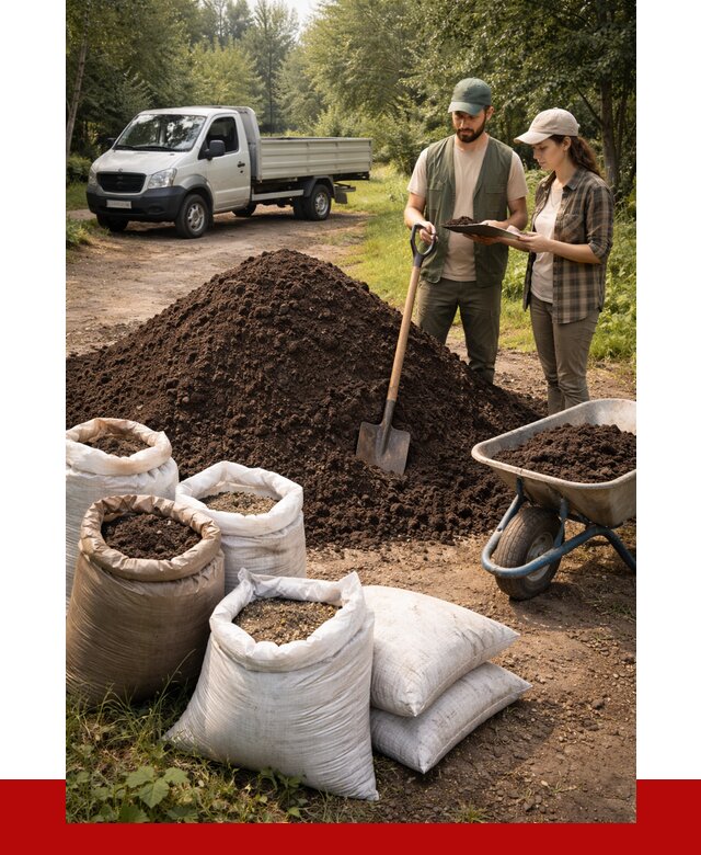 Купить грунт с доставкой в Сальске от 4576 р. за м3 | ПРОНЕРУДСлс