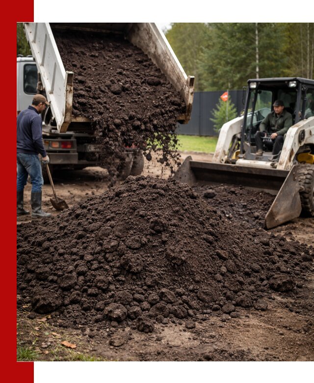 Плодородный грунт с доставкой в Сальске для садов и огородов