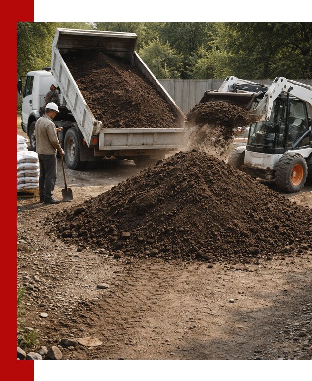 Доставка растительного грунта в Сальске от производителя оптом и в розницу